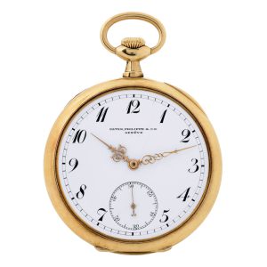 Thin Swiss 18k yellow gold dress watch Circa 1920