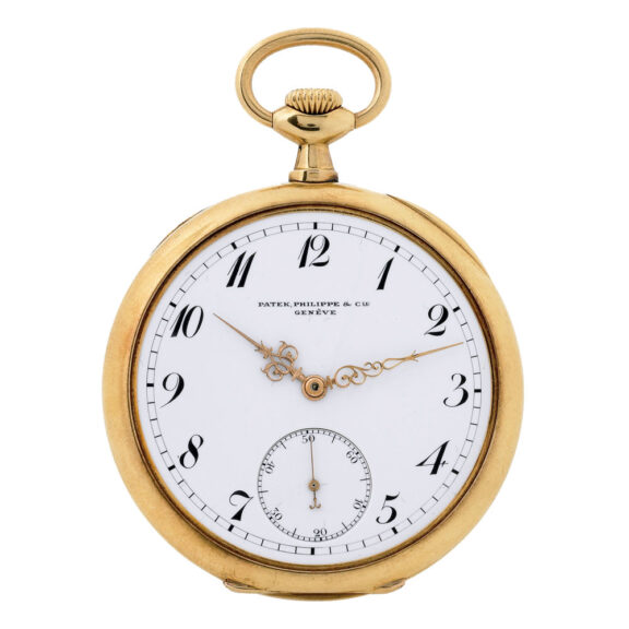 Thin Swiss 18k yellow gold dress watch Circa 1920