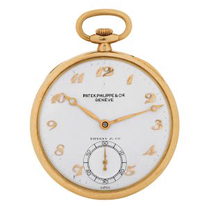 Swiss 18k yellow gold open faced lever watch Circa 1940