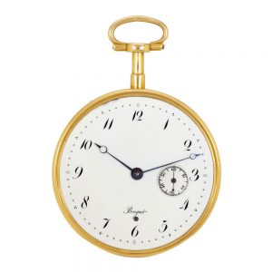 French 18k gold minute-repeating pocket watch Circa 1802
