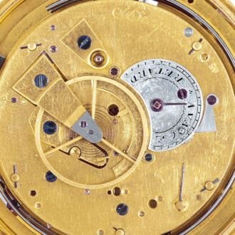French 18k gold minute-repeating pocket watch Circa 1802