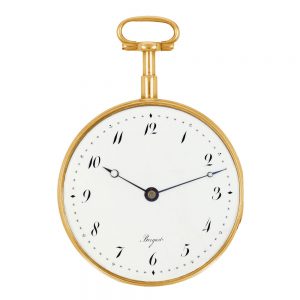 French 20k gold five minute-repeating à toc watch Circa 1799