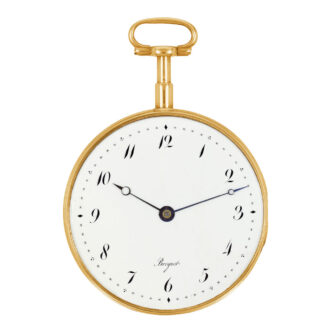 French 20k gold five minute-repeating à toc watch Circa 1799