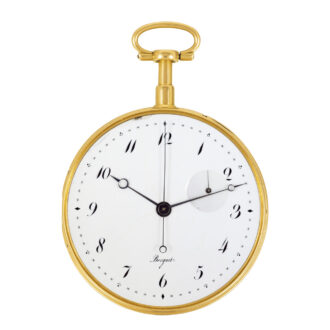 French 18k gold quarter-repeating à toc watch Circa 1792