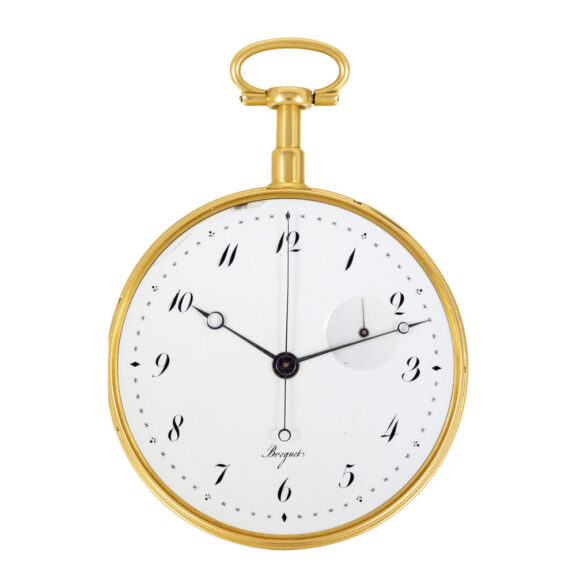 French 18k gold quarter-repeating à toc watch Circa 1792