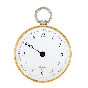 Large French 18k gold one-handed pocket watch Circa 1799