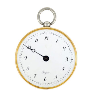 Large French 18k gold one-handed pocket watch Circa 1799