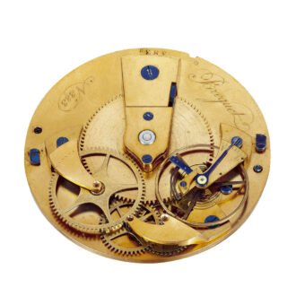 Large French 18k gold one-handed pocket watch Circa 1799 Large French 18k gold one-handed pocket watch Circa 1799