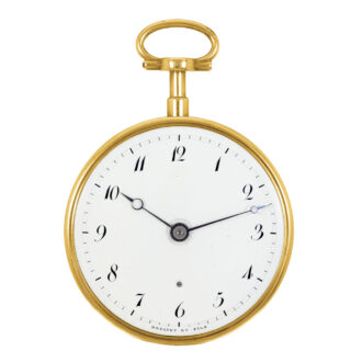 French 18k gold quarter repeating à toc watch Circa 1805