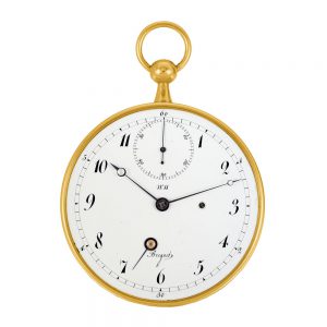 Highly important French gold chronometer watch Circa 1805