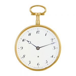 French 20k gold quarter repeating pocket watch Circa 1804