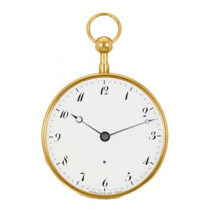 French 20k gold quarter repeating à toc watch Circa 1809