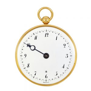 French gold single handed open faced watch Circa 1801