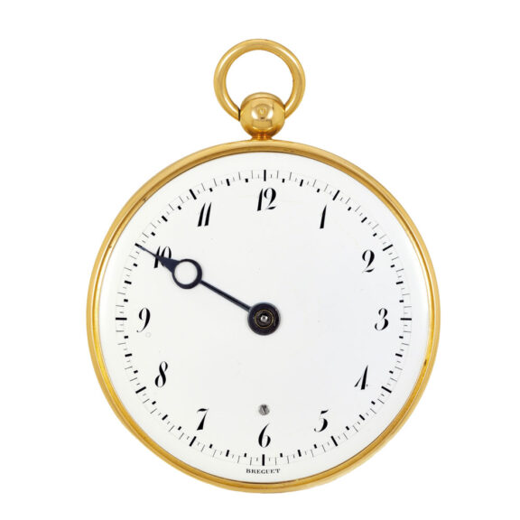 French gold single handed open faced watch Circa 1801
