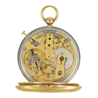 French 20k gold and silver quarter repeating watch Circa 1826