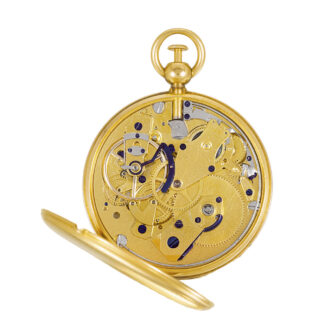French 18k gold quarter repeater with jump hours Circa 1817