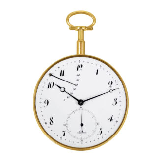 French 18k gold quarter repeating à toc watch Circa 1793