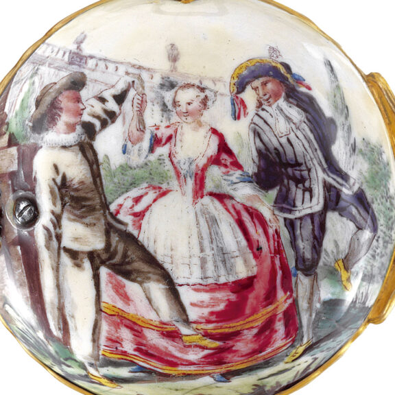 English gilt metal pair cased pocket watch Circa 1750 English gilt metal pair cased pocket watch Circa 1750