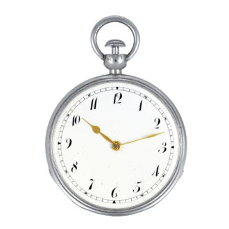 French silver repeater, unusual lever escapement Circa 1830