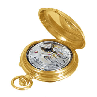 American gold repeating split-seconds chronograph Circa 1880
