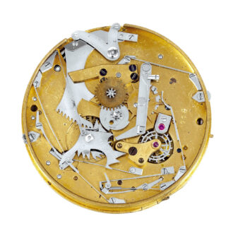 French gold with double-wheel duplex escapement Circa 1810