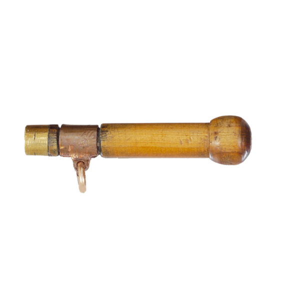 Russian pocket watch made of birchwood and bone Circa 1870 Russian pocket watch made of birchwood and bone Circa 1870