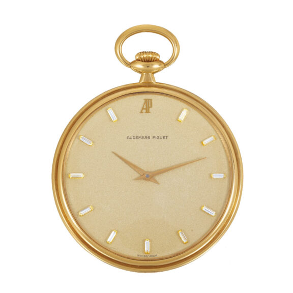 Unique Swiss 18K gold, enamel and diamond set watch Circa 1982 Unique Swiss 18K gold, enamel and diamond set watch Circa 1982