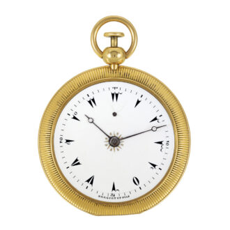Swiss 18k gold quarter repeating pocket watch Circa 1817
