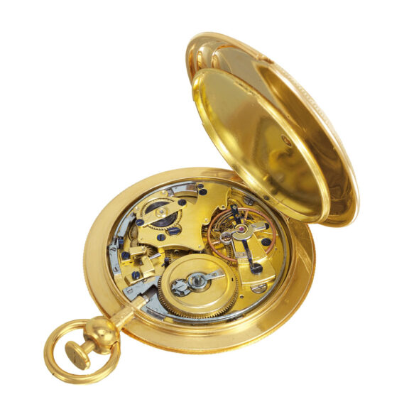 Swiss 18k gold quarter repeating pocket watch Circa 1817 Swiss 18k gold quarter repeating pocket watch Circa 1817