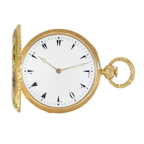 Swiss gold repeater made for the Islamic market Circa 1830 Swiss gold repeater made for the Islamic market Circa 1830