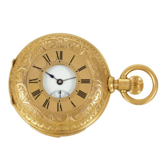 Swiss half hunter made for the Hispanic market Circa 1900