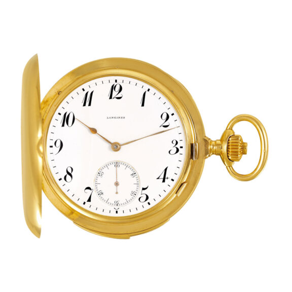 Swiss gold minute repeating watch with carillon Circa 1910