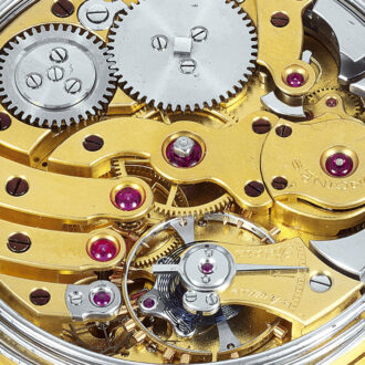 Swiss gold minute repeating watch with carillon Circa 1910