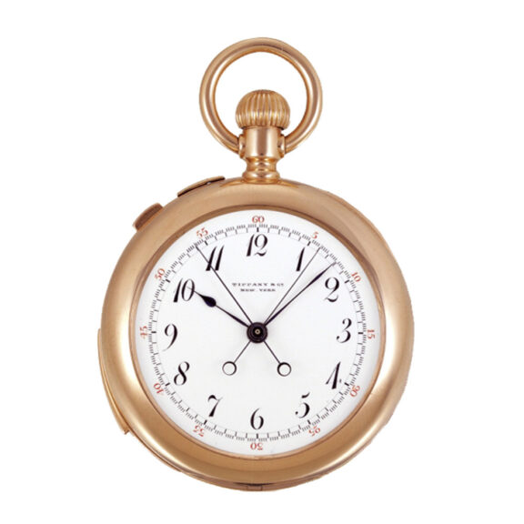 Swiss gold repeater with split-second chronograph Circa 1888