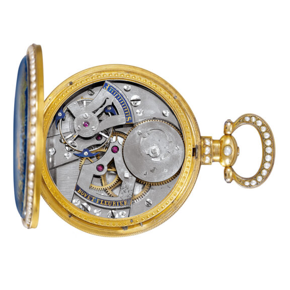 Swiss silver-gilt duplex watch for Chinese market Circa 1870 Swiss silver-gilt duplex watch for Chinese market Circa 1870