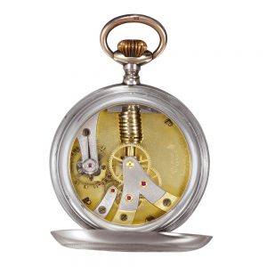 Swiss silver with special patented power source Circa 1898