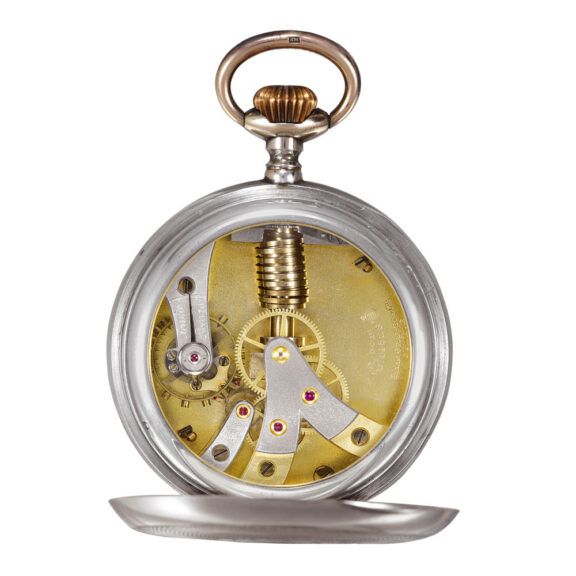 Swiss silver with special patented power source Circa 1898