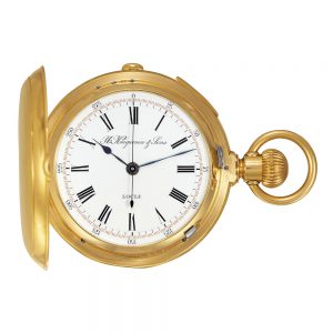 Swiss gold repeating lever for the American market Circa 1900