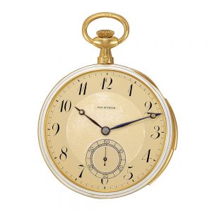 Swiss 18k gold minute repeating lever dress watch Circa 1910