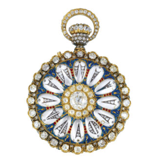 Magnificent decorated Swiss made for the Islamic market Circa 1880