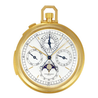 Swiss important pocket watch with nine complications Circa 1972