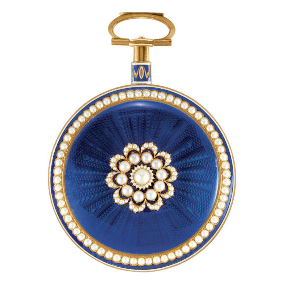 English gold enamel watch for the Chinese market Circa 1795
