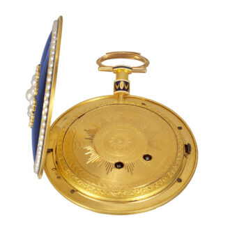 English gold enamel watch for the Chinese market Circa 1795