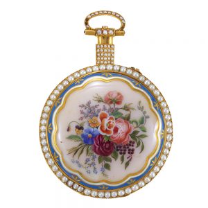 English musical watch made for the Chinese market Circa 1820