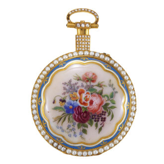 English musical watch made for the Chinese market Circa 1820