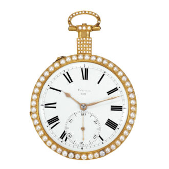 English musical watch made for the Chinese market Circa 1820