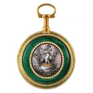 French 20K gold quarter repeating à toc pocket watch Circa 1780