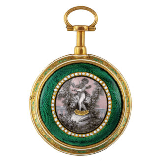 French 20K gold quarter repeating à toc pocket watch Circa 1780