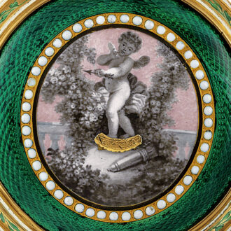 French 20K gold quarter repeating à toc pocket watch Circa 1780