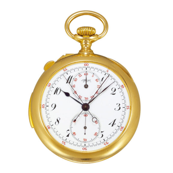 Swiss gold minute repeating lever dress watch Circa 1905 Swiss gold minute repeating lever dress watch Circa 1905